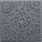 CERNIT polymerová textura - mandala 90 x 90mm