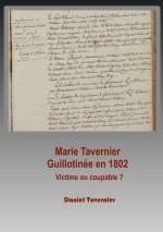 Marie Tavernier guillotinee en 1802