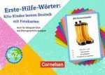 Deutsch lernen mit Fotokarten - Kita / Erste-Hilfe-Wörter