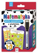 Matematyka klasy 1-3 Karty edukacyjne z pisakiem