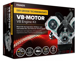 Der große Technikbausatz V8-Motor