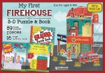 My First Firehouse: 3D Puzzle and Book