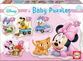 Educa Puzzle.  Baby Puzzles Minnie 3/3x4/5 Teile