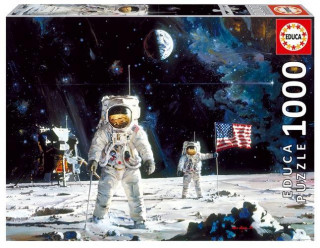 Educa Puzzle.  First men on the moon 1000 Teile