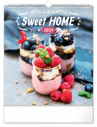 Nástěnný kalendář Sweet Home 2021