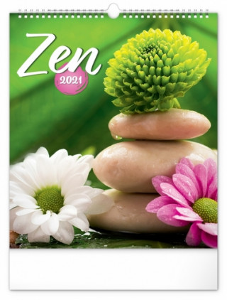 Nástěnný kalendář Zen 2021