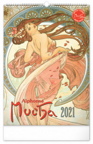 Nástěnný kalendář Alfons Mucha 2021
