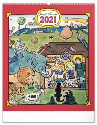 Nástěnný kalendář Josef Lada – Zvířátka 2021