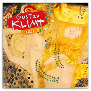 Poznámkový kalendář Gustav Klimt 2021