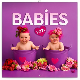 Poznámkový kalendář Babies Věra Zlevorová 2021
