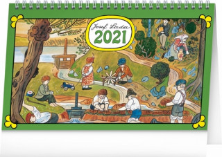 Stolní kalendář Josef Lada Na vsi 2021
