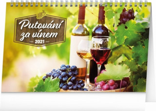 Stolní kalendář Putování za vínem 2021