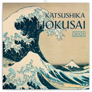 Poznámkový kalendář Katsushika Hokusai 2021