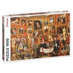 Puzzle Zoffany - Tribuna of the Uffizi 1000 dílků