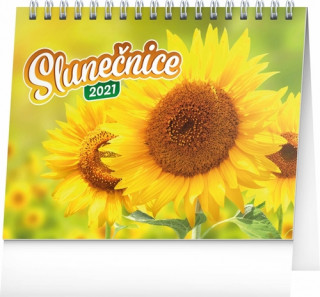 Stolní kalendář Slunečnice, s citáty 2021