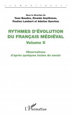 Rythmes d'évolution du français médiéval
