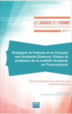 Enseigner le français et en français aux étudiants Erasmus