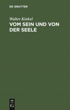 Vom Sein Und Von Der Seele