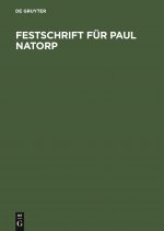 Festschrift Fur Paul Natorp