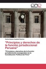 Principios y derechos de la funcion jurisdiccional Peruana