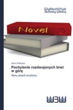 Pochylenie rozdwojonych brwi w gorę