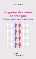 Le genre des noms en français