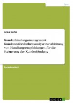 Kundenbindungsmanagement. Kundenzufriedenheitsanalyse zur Ableitung von Handlungsempfehlungen für die Steigerung der Kundenbindung