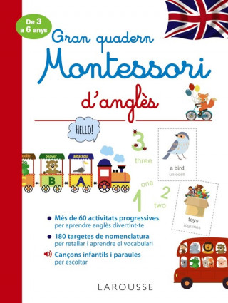 Gran quadern Montessori d'anglès