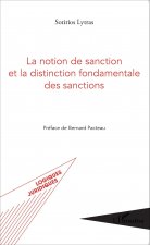 La notion de sanction et la distinction fondamentale des sanctions