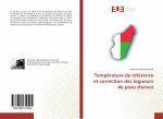 Temperature de reference et correction des logueurs de piste d'envoi