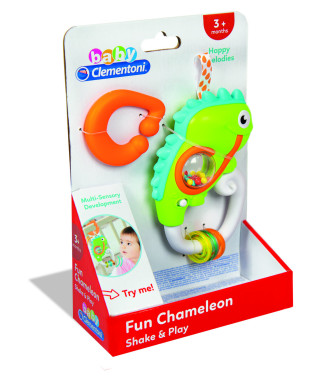 Interaktivnďż˝ chrastďż˝tko Veselďż˝ chameleon