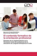 contenido formativo de la orientacion profesional
