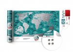Mapa zdrapka świat travel map marine world
