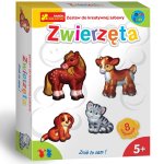 Gipsowe magnesy Zwierzęta