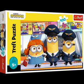 Puzzle 100 Minionki na lotnisku 16390