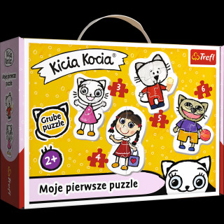 Puzzle baby classic Wesoła Kicia Kocia 36088