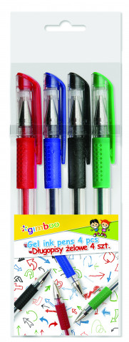 Długopis Gimboo żelowy classic 0,5mm 4 kolory