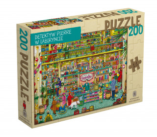 Puzzle 200 Detektyw Pierre w labiryncie