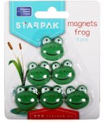Magnesy żabka 6 sztuk