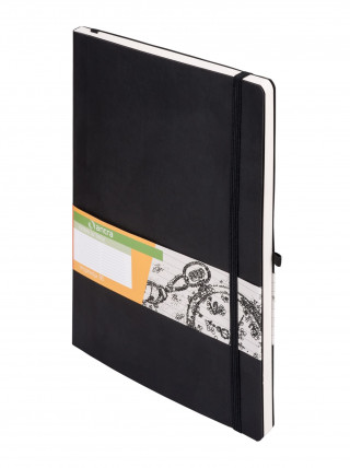 Notes impresja B5 linia czarny c bl (Miękka)