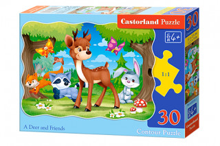 Puzzle 30 Jeleń i przyjaciele B-03570