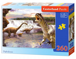 Puzzle 260 Dinozaury w wodzie B-26999