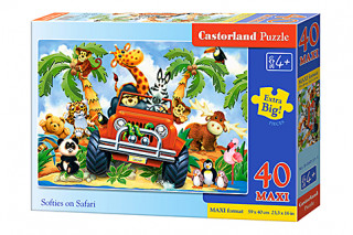 Puzzle 40 maxi Podróż przez Safari B-040131