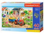 Puzzle 40 maxi Życie na farmie B-40193