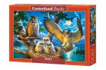 Puzzle 500 Hobby sowia rodzina B-53322