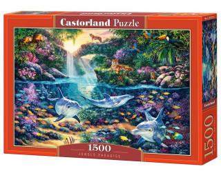 Puzzle 1500 Dżunglowy raj C-151875