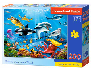 Puzzle 200 Tropikalny podwodny świat B-222094