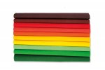 Bibuła marszczona Happy Color jesienne kolory 25x200cm 10 kolorów 10 rolek