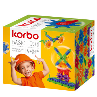 Klocki korbo basic 90 elementów