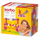 Klocki korbo pink 110 elemntów
